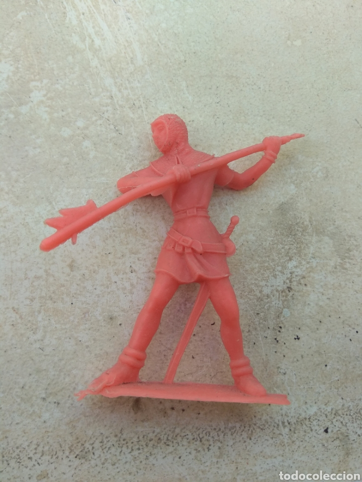 Figuras de goma y PVC: Soldado Medieval Comansi - Foto 1