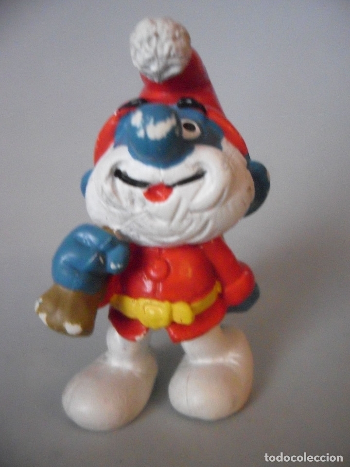 Figurine Schtroumpf Prieur De Noël 51910 - Schleich Portugal - Collection BD
