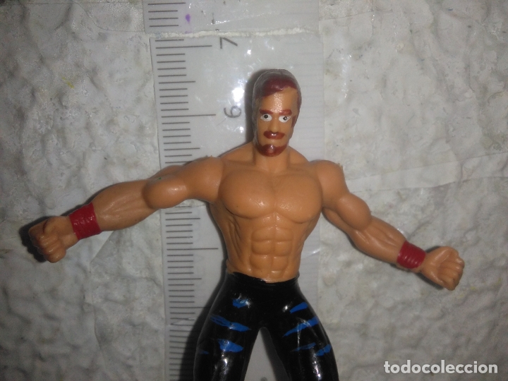 Figuras de goma y PVC: Mu&ntilde;eco figura pressing catch  2 - Foto 2