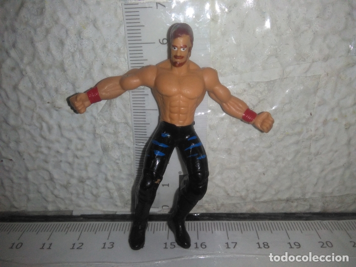 Figuras de goma y PVC: Mu&ntilde;eco figura pressing catch  2 - Foto 1