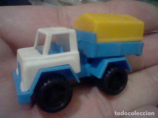 Figuras de goma y PVC: PHOSKITOS CAMION MONTABLE DIFERENTES COLORES A&Ntilde;OS 80
