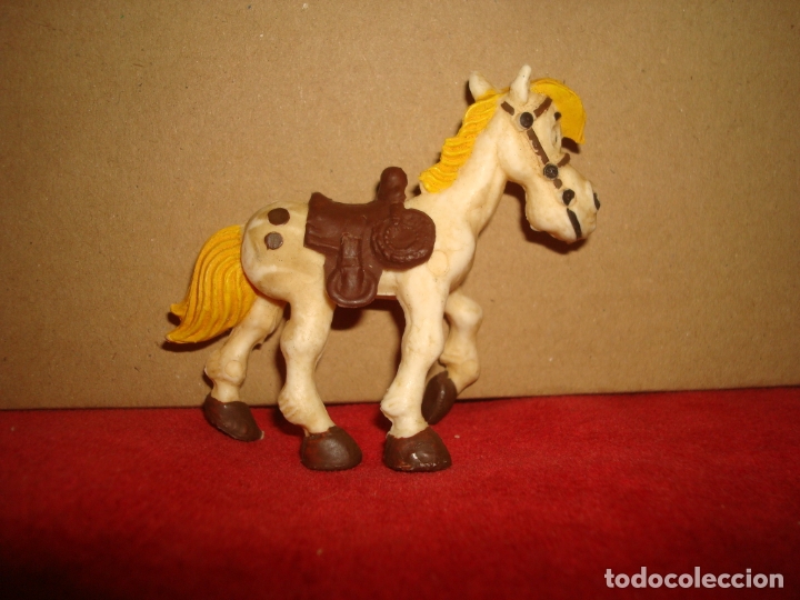 Figuras de goma y PVC: CABALLO LUCKY LUKE COMANSI - Foto 2