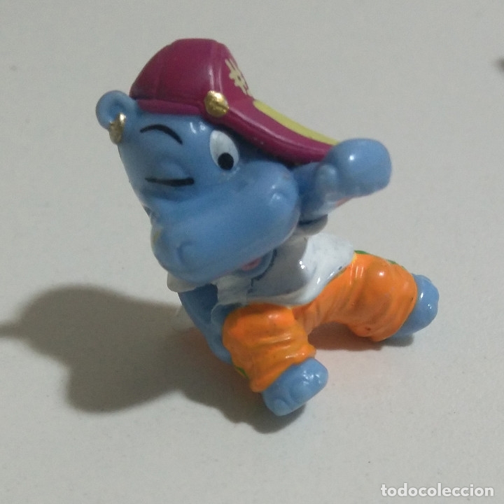 Figurines en Caoutchouc et PVC: happy hippo talent show rapero rap hipopotamo hipo kinder monobloc figura mu&ntilde;eco figurita