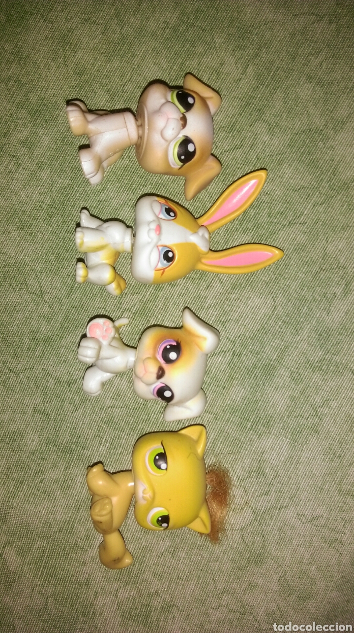 Figuras de goma y PVC: Lote Littlest pets shop Hasbro