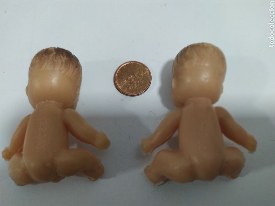 Figuras de goma y PVC: Pareja mu&ntilde;ecos de goma 5 cm - Foto 3