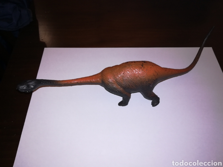 Figuras de goma y PVC: DINOSAURIO DE PVC MACIZO JHL A&Ntilde;OS 80 MADE IN SPAIN
