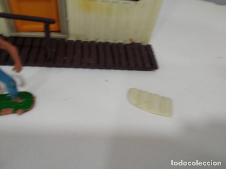 Figuras de goma y PVC: ANTIGUA EDIFICACION JECSARAMA DE JECSAN GENERAL STORE CON FIGURA - Foto 6