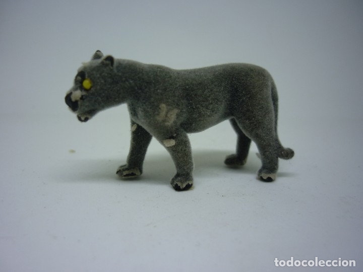 Figuras de goma Kinder: Figura Kinder terciopelo - pantera - Foto 1