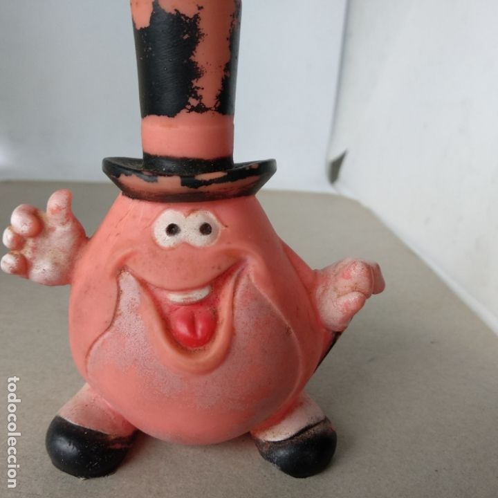 Figuras de Goma y PVC: EL CHOLLO, MASCOTA, UN, DOS, TRES. TVE S.A. 1984. JUGASA. 9 x 9 CM. PITO