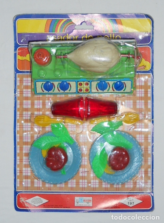 Figuras de goma y PVC: ASADOR DE POLLO - BULLYCAN - NUEVO - Foto 1