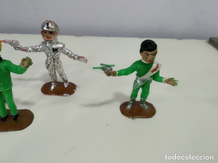 Figuras de goma y PVC: LOTE DE FIGURAS DE COMANSI THUNDERBIRDS - Foto 5