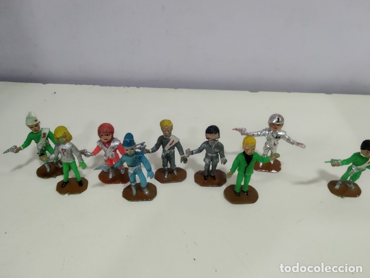Figuras de goma y PVC: LOTE DE FIGURAS DE COMANSI THUNDERBIRDS - Foto 6