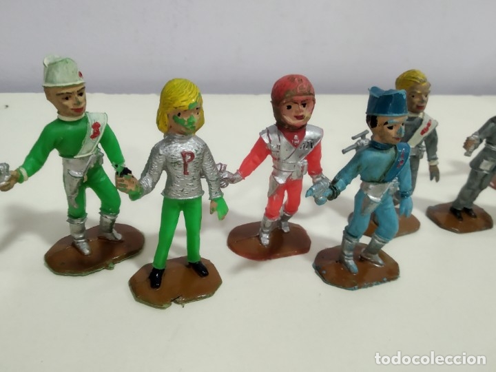 Figuras de goma y PVC: LOTE DE FIGURAS DE COMANSI THUNDERBIRDS - Foto 7