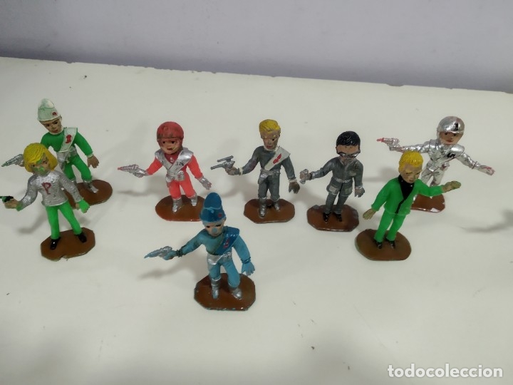 Figuras de goma y PVC: LOTE DE FIGURAS DE COMANSI THUNDERBIRDS - Foto 8