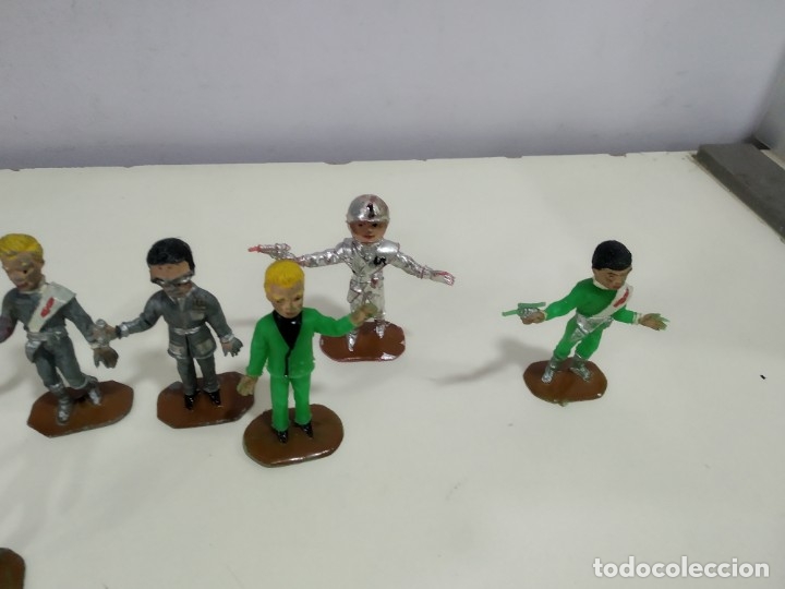 Figuras de goma y PVC: LOTE DE FIGURAS DE COMANSI THUNDERBIRDS - Foto 9