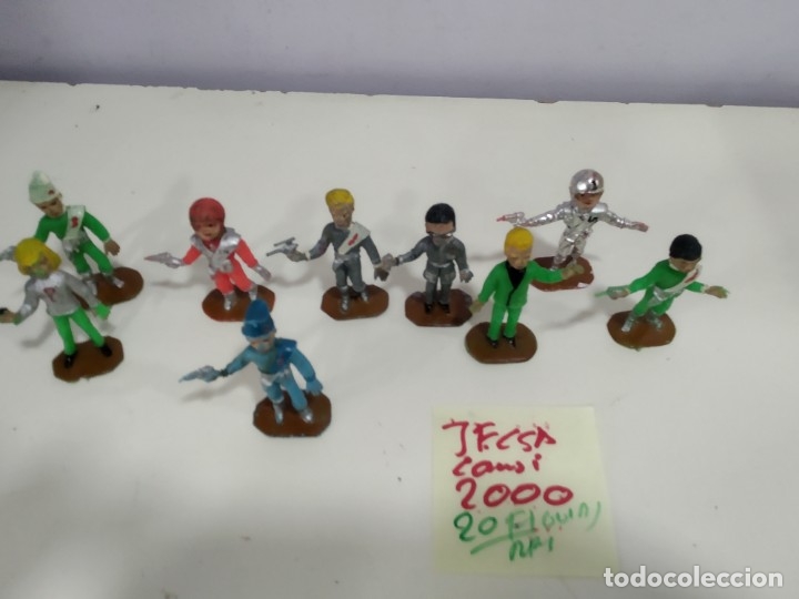 Figuras de goma y PVC: LOTE DE FIGURAS DE COMANSI THUNDERBIRDS - Foto 10