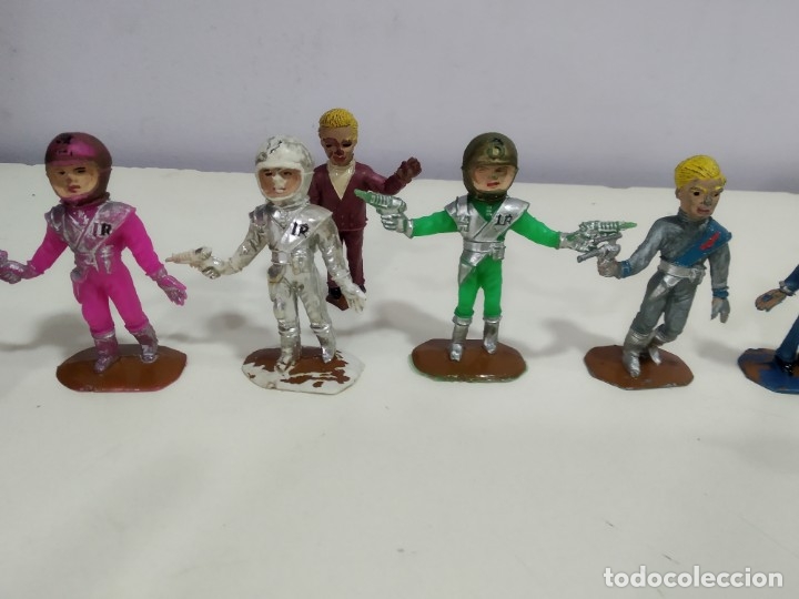 Figuras de goma y PVC: LOTE DE FIGURAS DE COMANSI THUNDERBIRDS - Foto 3
