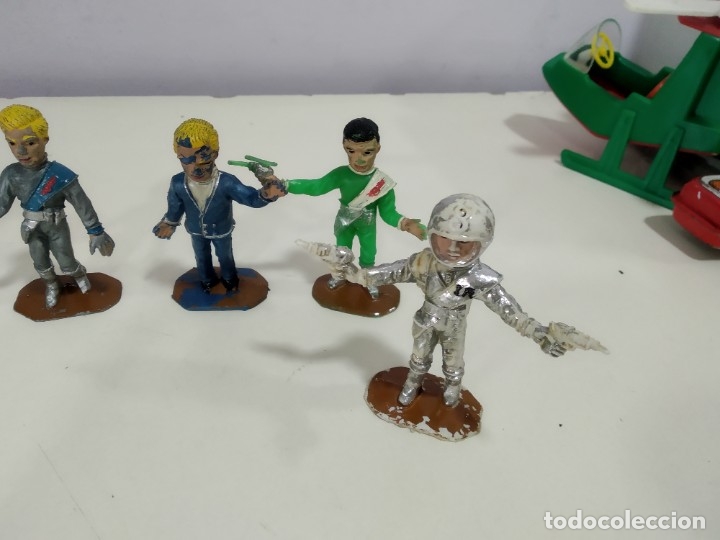 Figuras de goma y PVC: LOTE DE FIGURAS DE COMANSI THUNDERBIRDS - Foto 5