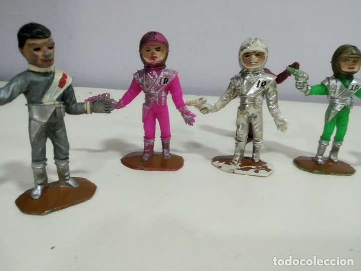 Figuras de goma y PVC: LOTE DE FIGURAS DE COMANSI THUNDERBIRDS - Foto 7