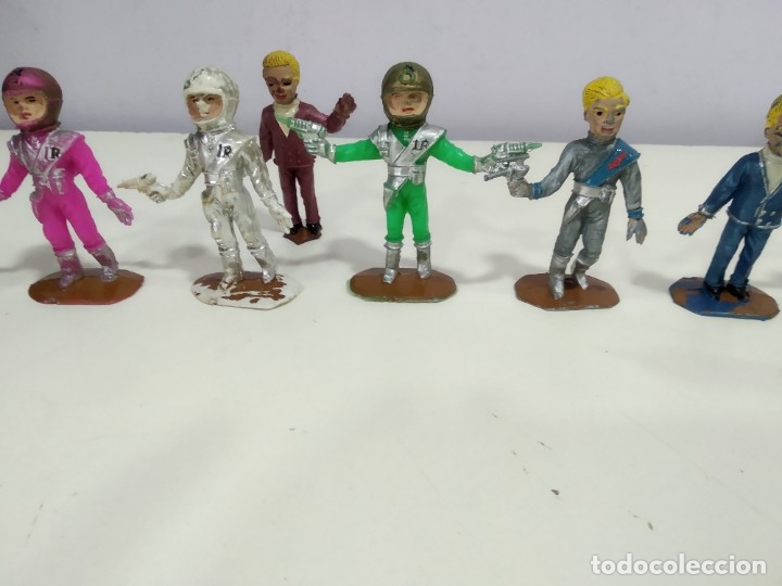Figuras de goma y PVC: LOTE DE FIGURAS DE COMANSI THUNDERBIRDS - Foto 8