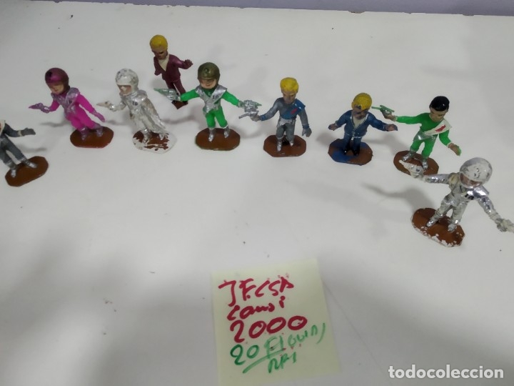 Figuras de goma y PVC: LOTE DE FIGURAS DE COMANSI THUNDERBIRDS - Foto 10
