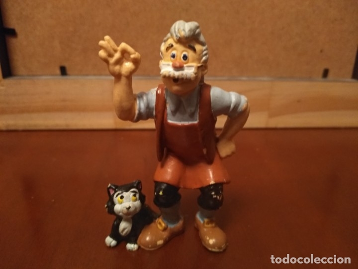 Figuras de goma y PVC: Figura de pl&aacute;stico Jepeto - Foto 1