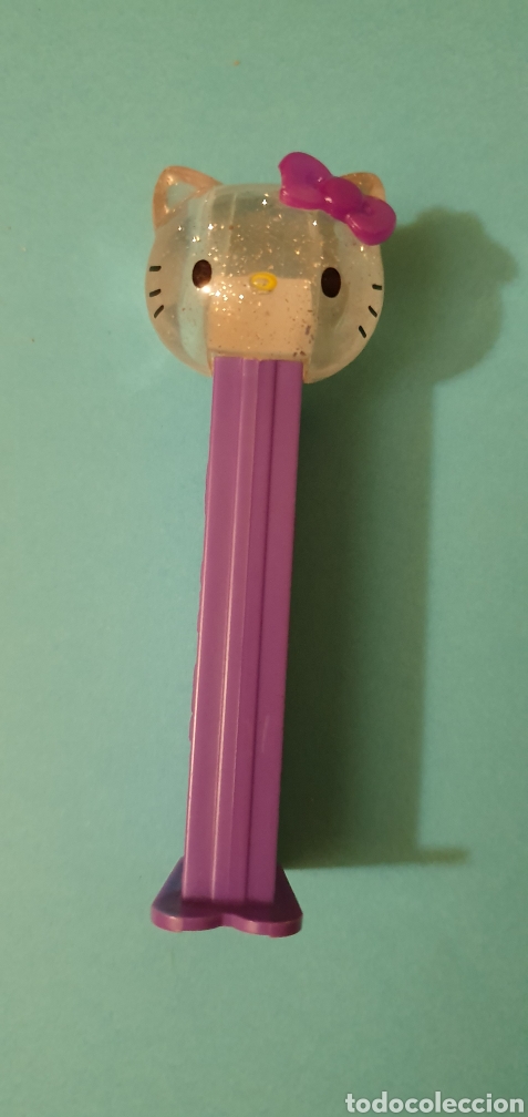 Figuras de goma y PVC dispensador PEZ: Dispensador pez hello kitty - Foto 1