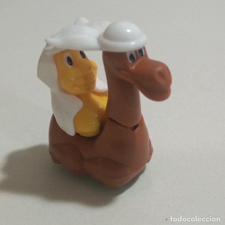 Kinder &Uuml;berraschung: kinder montable safari cazador safari jeque arabe ruedas camello dromedario jinete