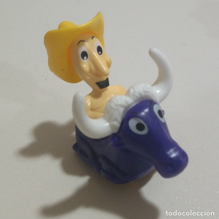 Kinder &Uuml;berraschung: kinder montable safari cazador safari far west ruedas vaca toro cowboy vaquero jinete