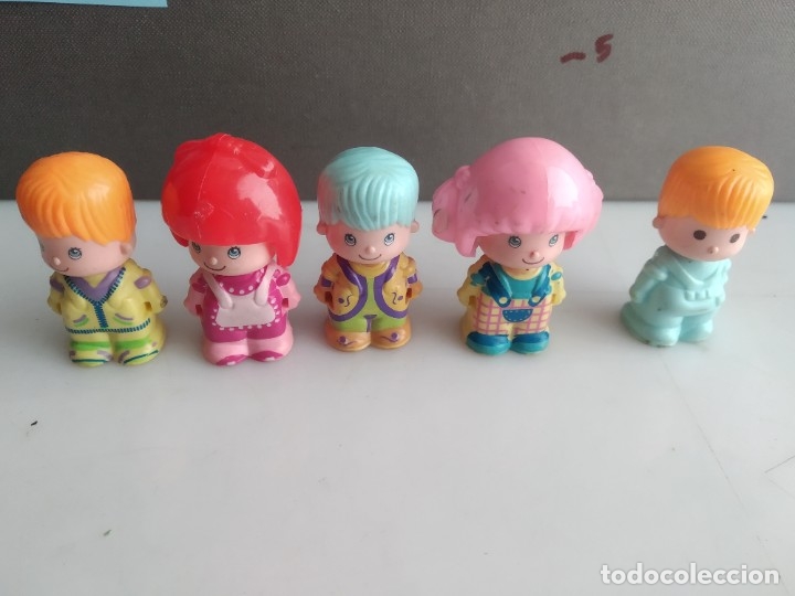 Figuras de goma y PVC: LOTE DE FIGURITAS PIN Y PON - Foto 1
