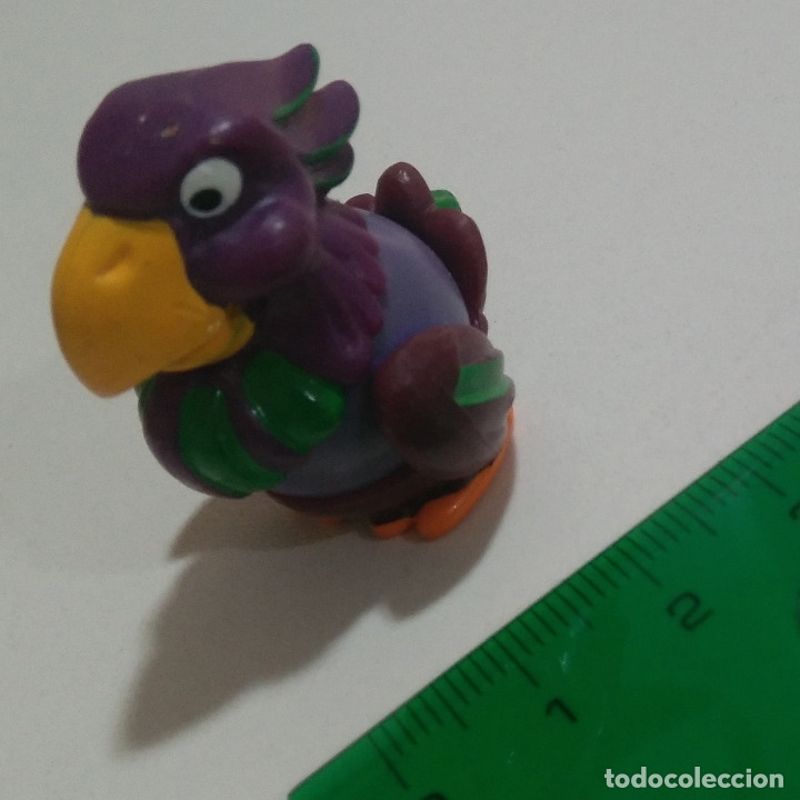 Figuras de Borracha e PVC: kinder pajaro buitre bola ave loro papagayo