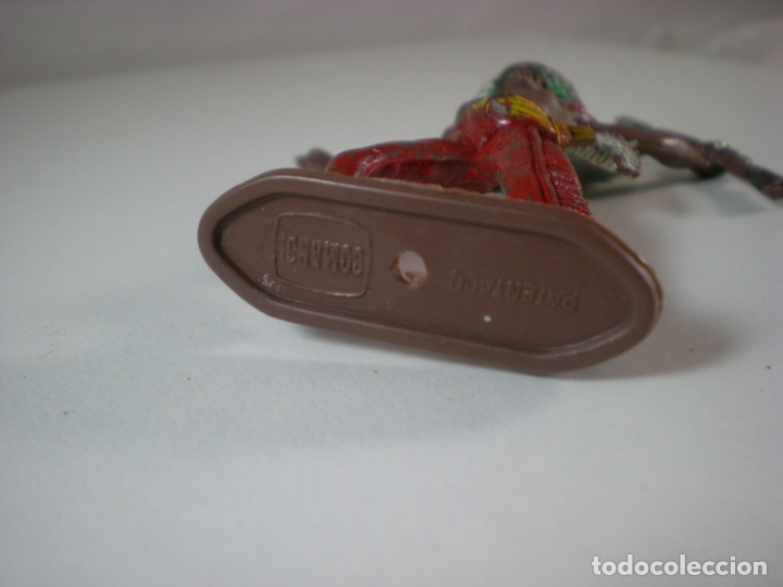 Figuras de goma y PVC: Figura Indio Comansi Original - Foto 4