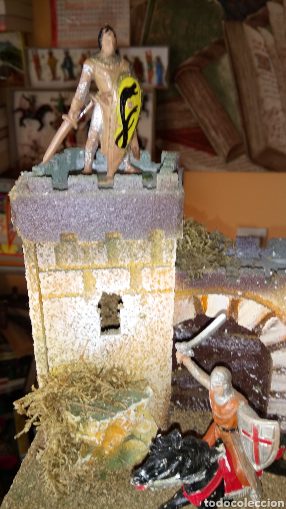 Figuras de goma y PVC: DIORAMA DE CASTILLO. - Foto 2