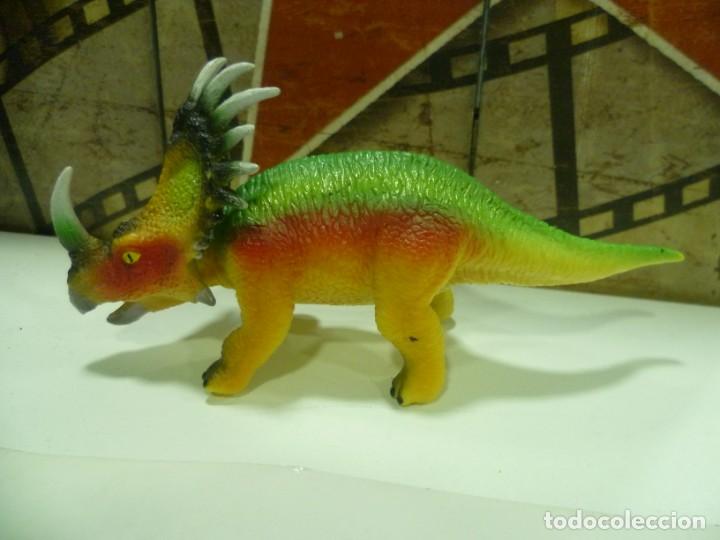 Figuras de Borracha e PVC: Figura Estiracosaurio Geoworld