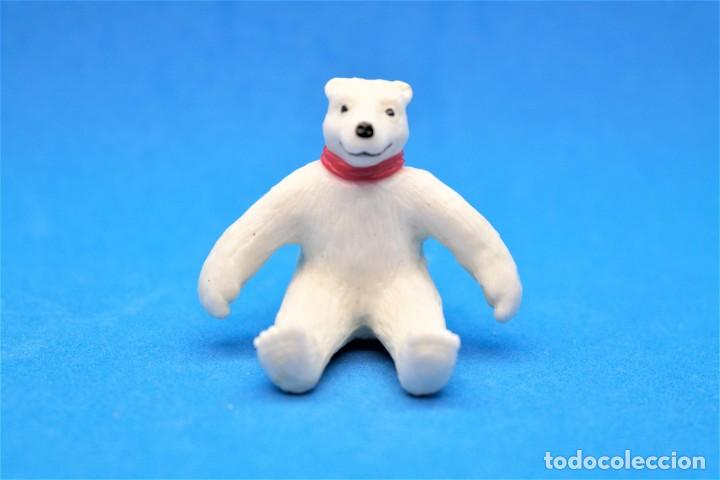 Figure di Gomma e PVC: Figura Promocional del Oso de la Coca Cola. Buger King. A&ntilde;o 1996