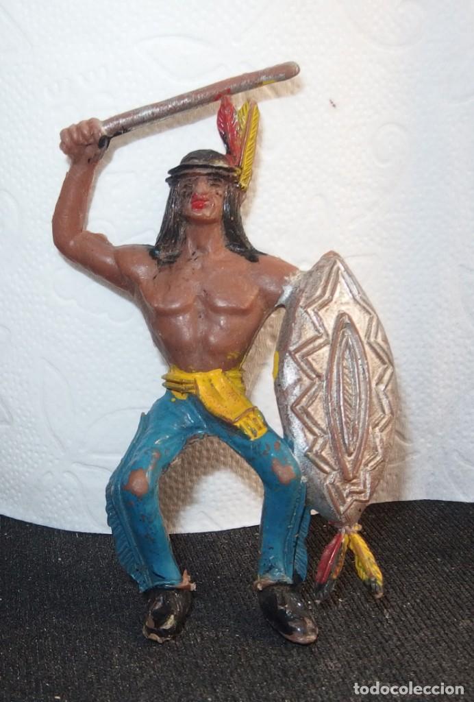 Figuras de goma y PVC: INDIO COMANSI,A&Ntilde;OS 70 - Foto 1