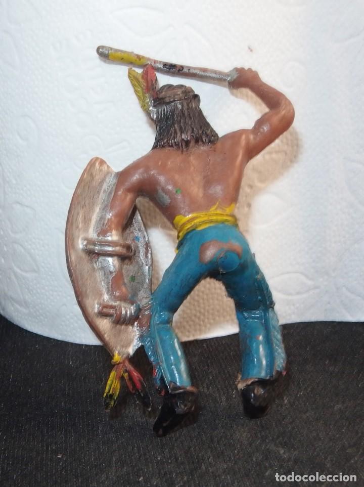 Figuras de goma y PVC: INDIO COMANSI,A&Ntilde;OS 70 - Foto 2