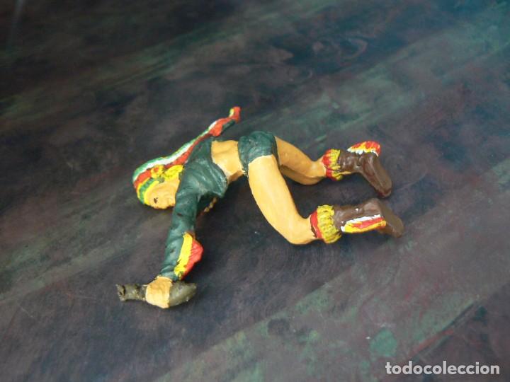 Figuras de goma y PVC: INDIO A CABALLO DE REIGON - Foto 11
