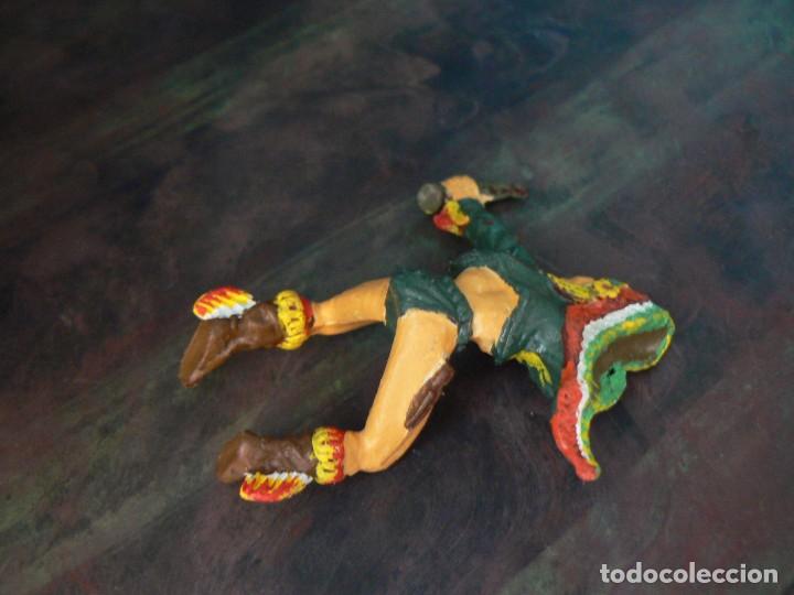 Figuras de goma y PVC: INDIO A CABALLO DE REIGON - Foto 12