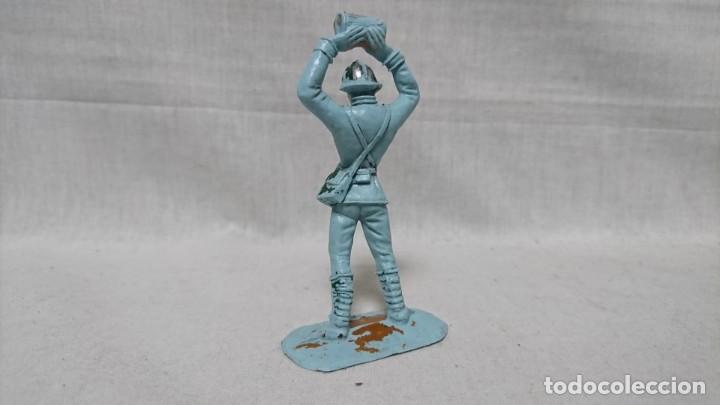 Figuras de goma y PVC: SOLDADO DE PL&Aacute;STICO FRANC&Eacute;S, COMANSI, 8 CM - Foto 2