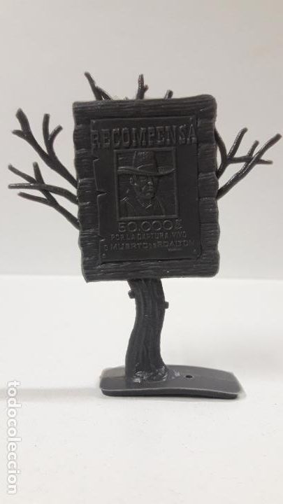 Figuras de goma y PVC: CARTEL DE RECOMPENSA . COMPLEMENTO PARA DECORADO DEL OESTE - Foto 1