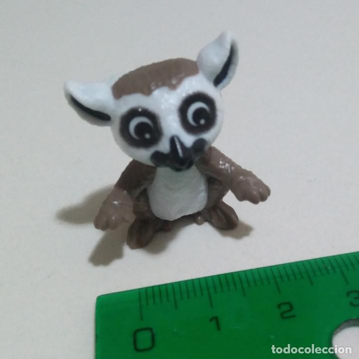 Figuras de Goma Kinder: figura lemur mu&ntilde;eco kinder natoons natoon naton animal selva