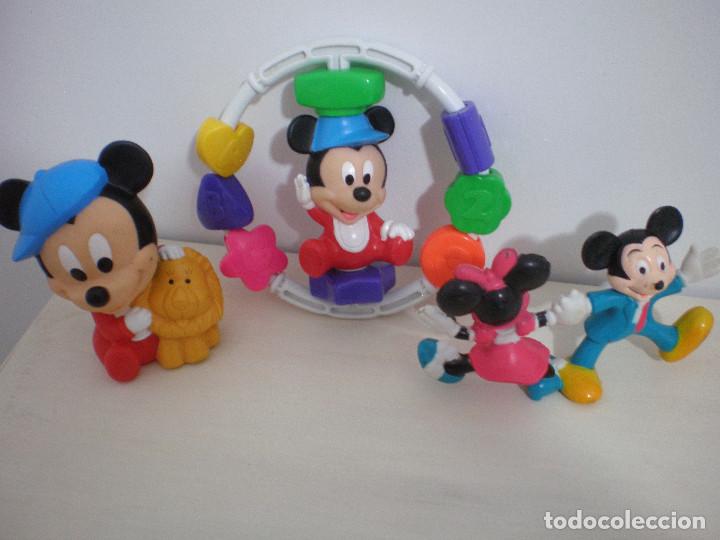 Figuras de goma y PVC: Figuras de mickey y minnie mouse - Foto 2