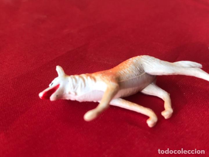 Figuras de Goma y PVC: Antiguos muñecos plastico duro Animal jecsan pech comansi perro tigre lobo ver fotografias - Foto 5 - 186151552