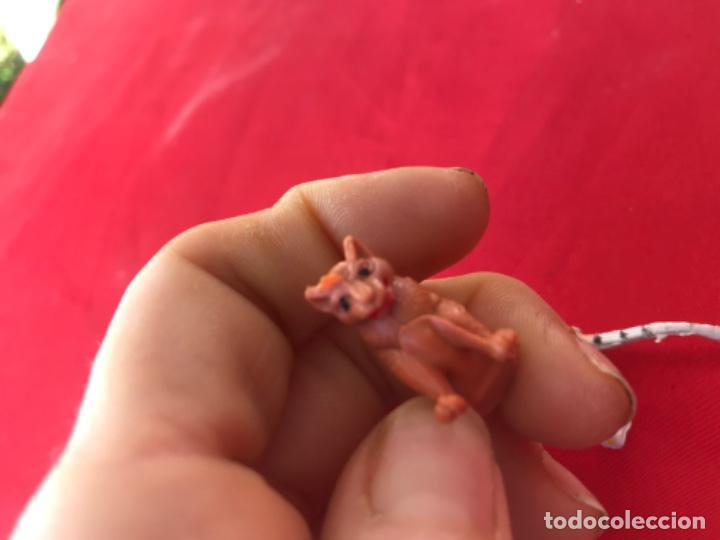 Figuras de Goma y PVC: Antiguos muñecos plastico duro Animal jecsan pech comansi perro tigre lobo ver fotografias - Foto 9 - 186151552