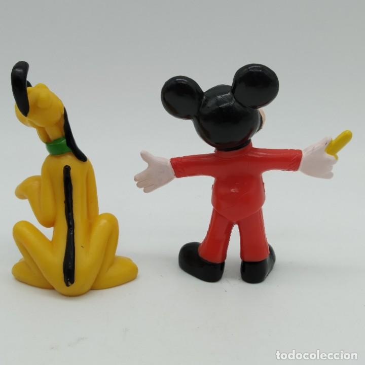 Figuras de goma y PVC: FIGURA Disney, Mickey Mouse y Pluto - Foto 2
