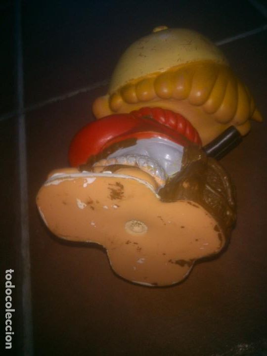 Figuras de goma y PVC: MU&Ntilde;ECO DE GOMA ESPA&Ntilde;A CON CHIFLA - Foto 5