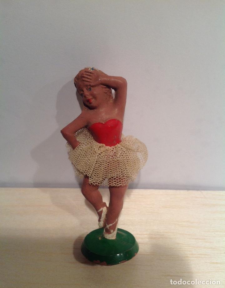Figuras de goma y PVC: Bailarina de goma de Lafredo - Foto 1