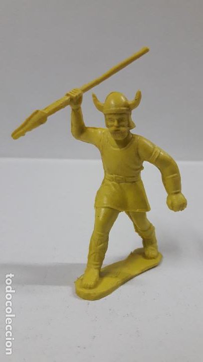 Figuras de goma y PVC: VIKINGO . REALIZADO EN PLASTICO MONOCOLOR