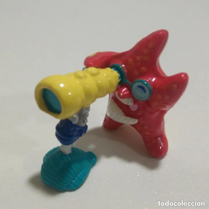 Figuras de Goma Kinder: kinder estrella de mar telescopio mu&ntilde;eco monobloc marino